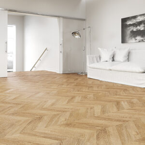 Faus Masterpieces 8mm Chevron Boho Laminate Flooring