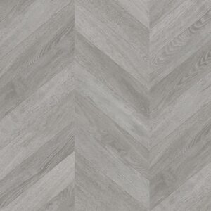 Faus Masterpieces 8mm Chevron Light Grey Laminate Flooring