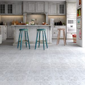 Faus Retro 8mm Traditional Tile Laminate Flooring