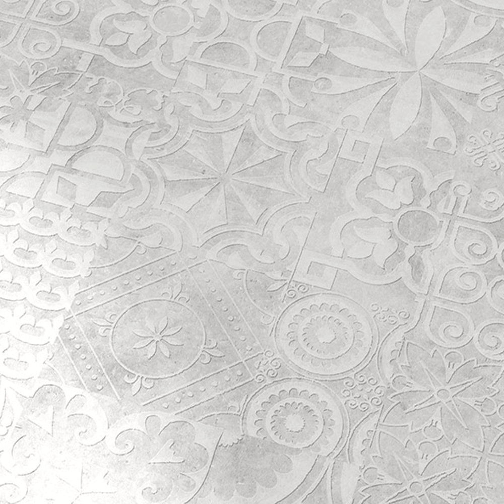 Falquon Flooring Quadraic 8mm Relief White Tile Laminate Flooring
