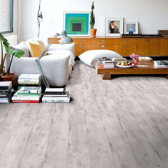 Quickstep Impressive Concrete Wood Light Grey IM1861