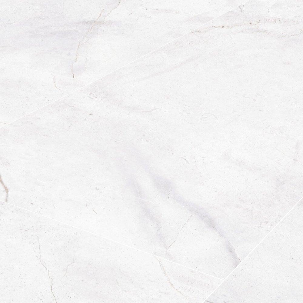 Falquon Flooring SPC Stone 6mm White Marble Matt Waterproof LVT Flooring (Q1004)