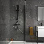 Splashpanel Premium Pietra Anthracite Gloss SPRE05 1000mm
