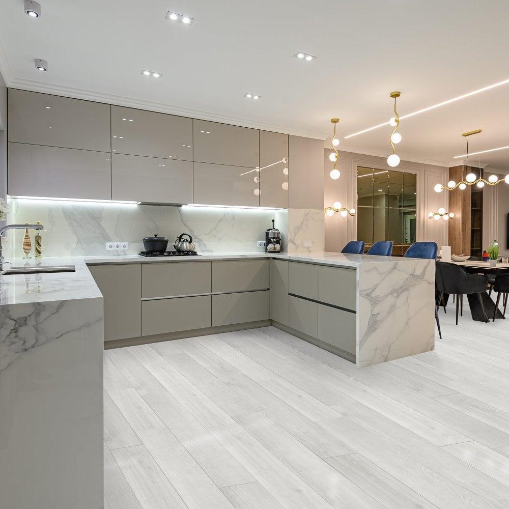 Liberty Floors Select Click 3.5mm Lansing Oak Rigid Vinyl SPC 3924