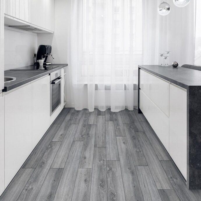 Kronotex Advanced 8mm Millenium Oak Grey Flooring (D3532)