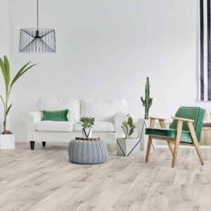 Liberty Floors Ocean 8mm Oak Creme Laminate Flooring (52348)
