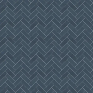 Navy Herringbone