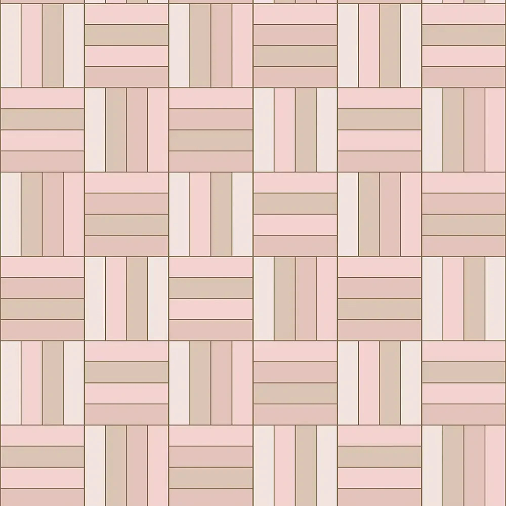 Square Parquet Marshmallow