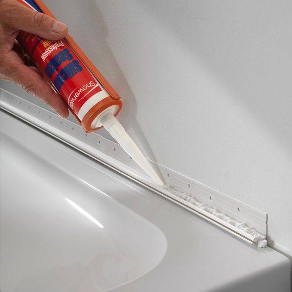 Showerwall Laminate 2450mm Black Pvc Sureseal (2part System) - Image 3