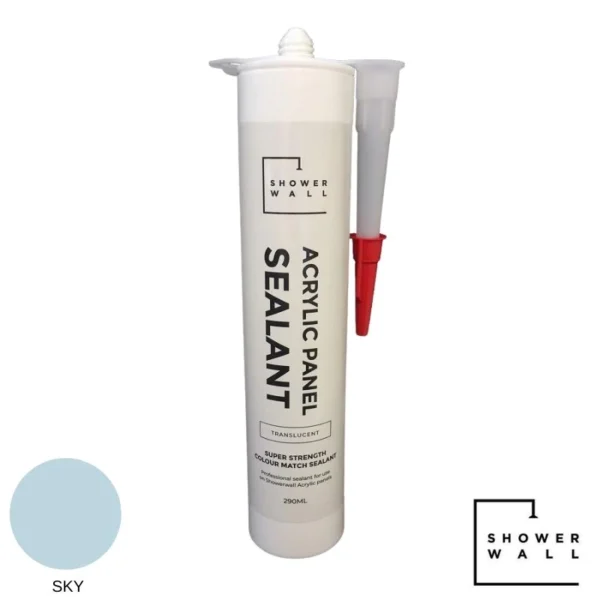 Showerwall Acrylic Sealant 290ml Sky - Wood Flooring Kent