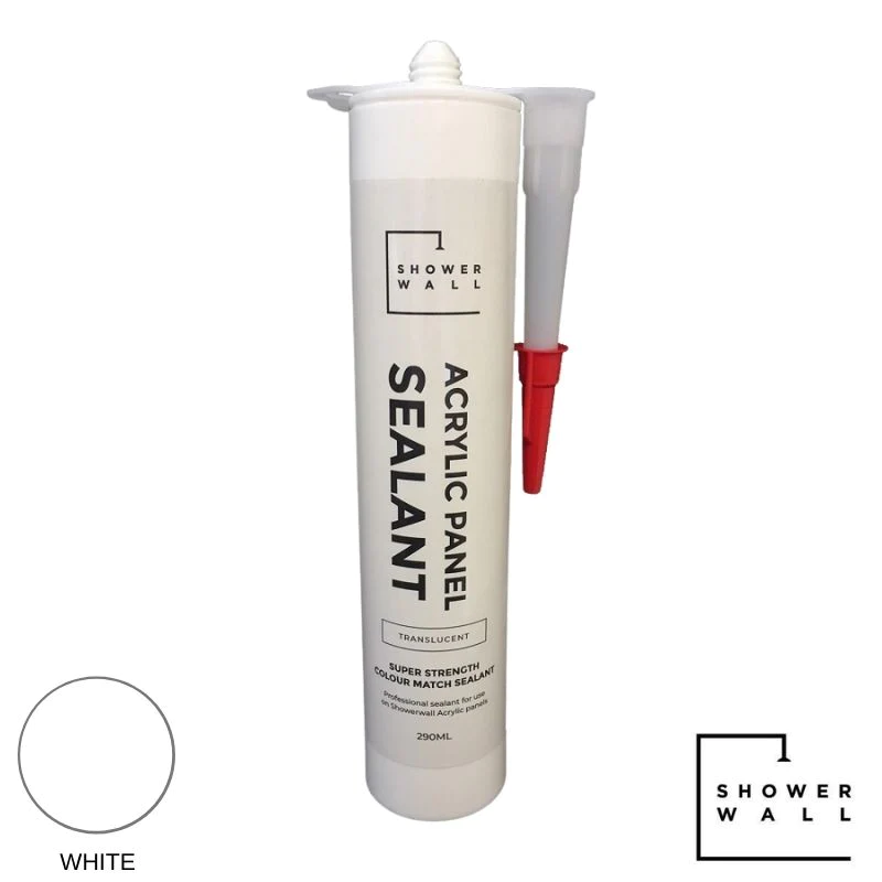 Showerwall Acrylic Sealant 290ml White