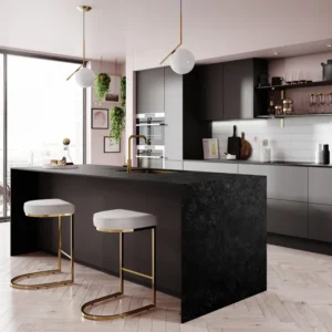 Zenith 12.5mm 3000 X 650 Worktop Noir Fusion N105