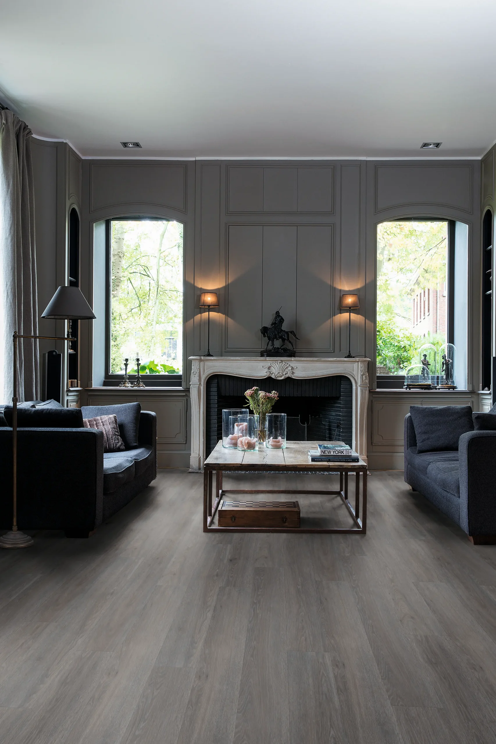 Quick-Step Livyn Balance LVT Silk Oak Dark Grey BACL40060