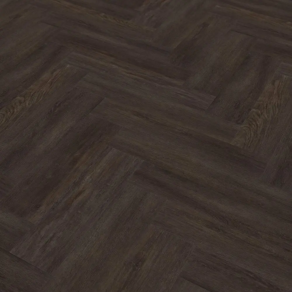 Liberty Floors Lifestyle 5.5mm Herringbone Mountain Grey Luxury Rigid Vinyl Flooring 275826 - Image 2