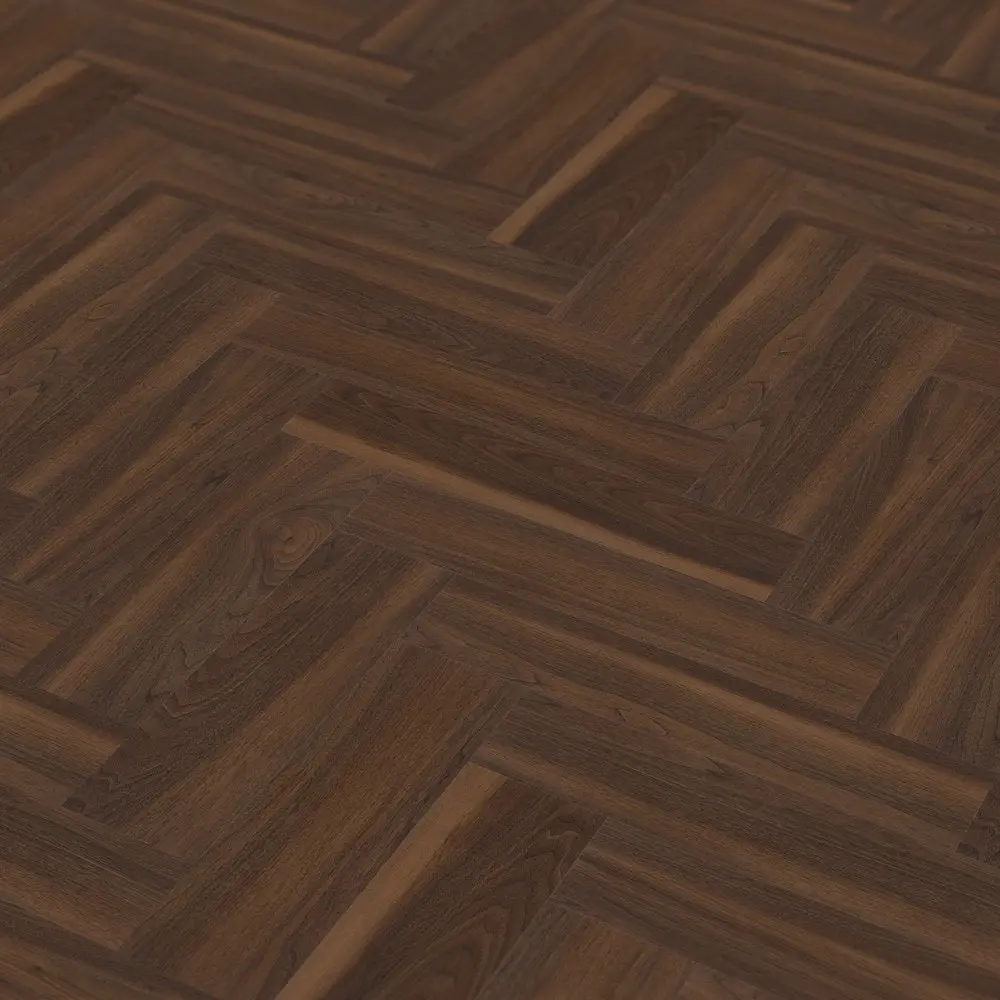 Liberty Floors Lifestyle 5.5mm Herringbone Walnut Luxury Rigid Vinyl Flooring 275830 - Image 2