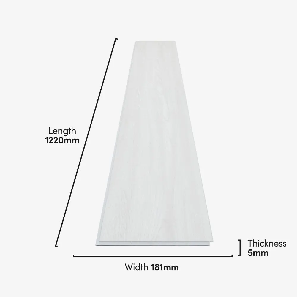 5mm Luxury White Rigid Vinyl Flooring (SKU-275811)