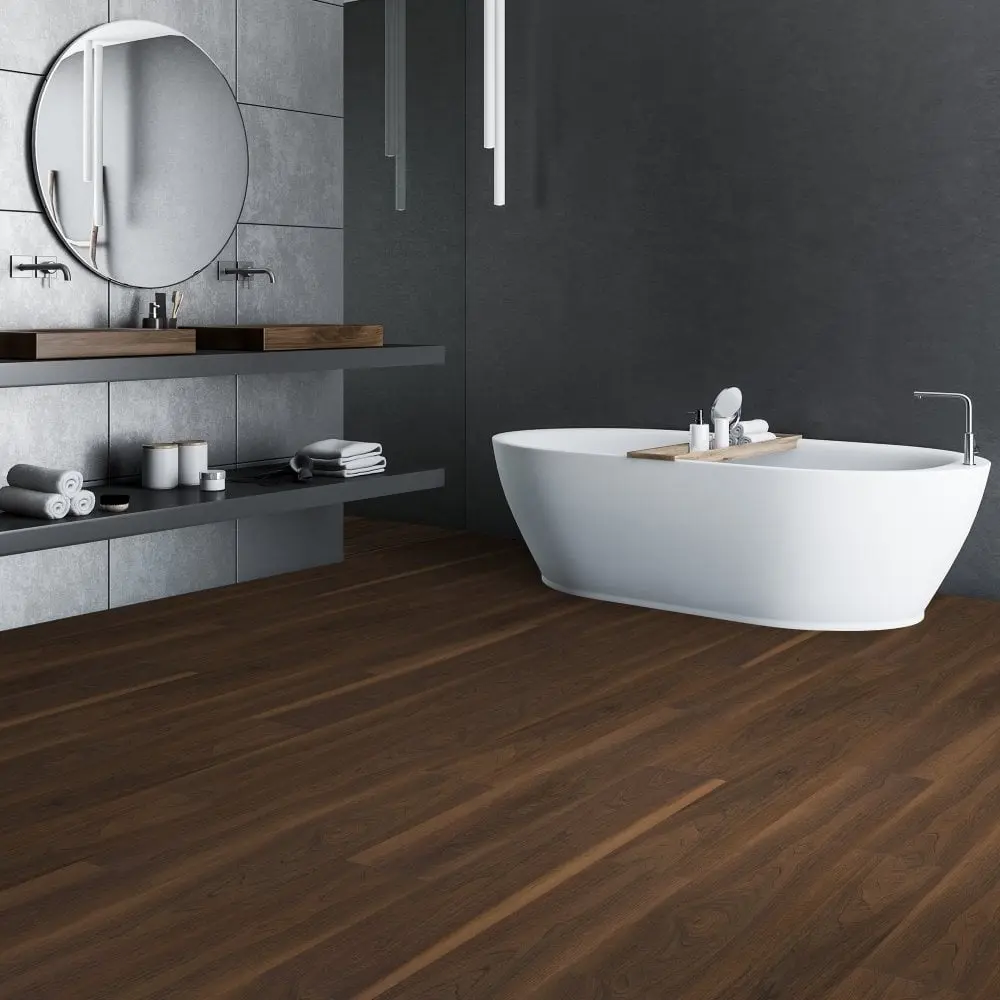 Liberty Floors Lifestyle 5mm Walnut Luxury Rigid Vinyl Flooring (SKU-275818)