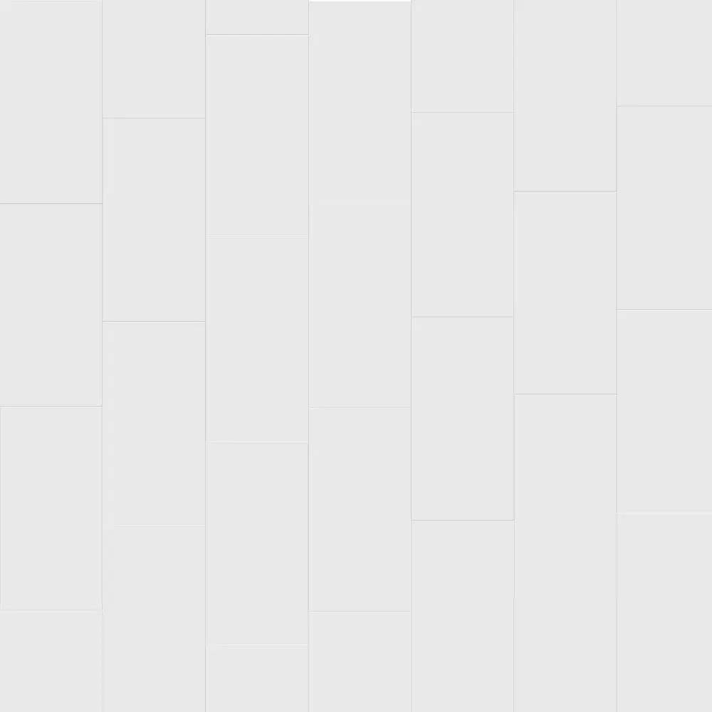 Falquon Flooring SPC High Gloss 6mm White Waterproof LVT Flooring (D2935)