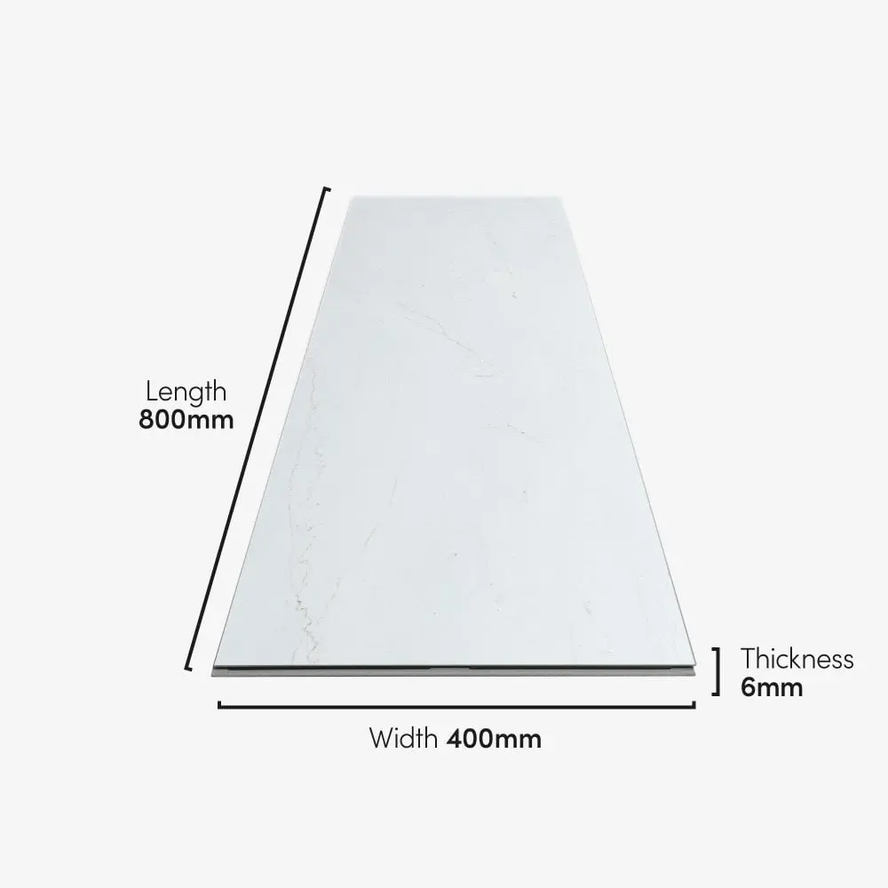 Falquon SPC Stone 6mm White Marble Matt