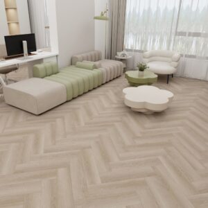 Lakeside Oak - Lifestyle SPC Herringbone 5.5mm Rigid Core Vinyl Flooring (324722)