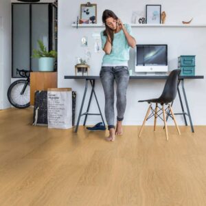 Quick-Step Alpha Bloom Pure Oak Honey LVT Flooring AVMPU40098