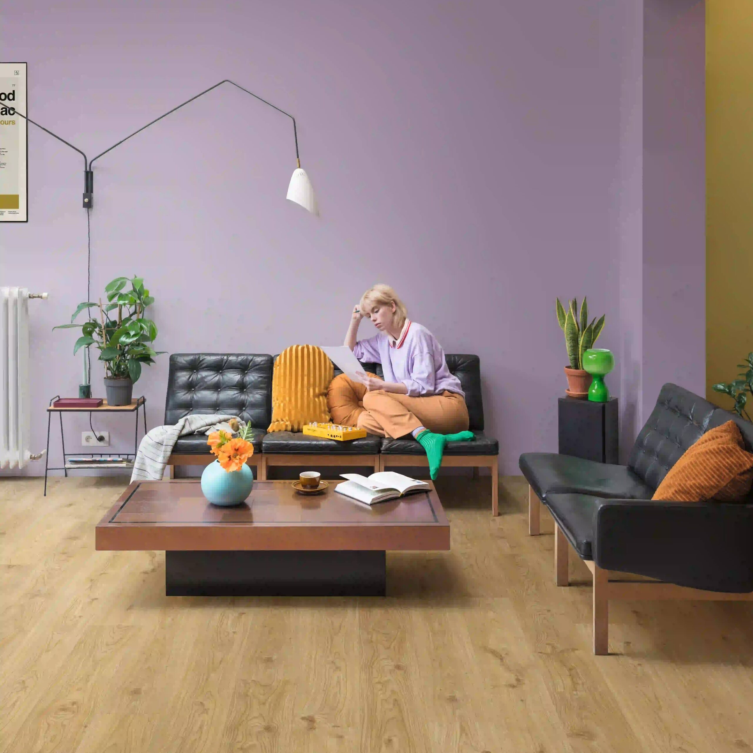 Quick-Step Alpha Blos Cottage Oak Natural LVT Flooring AVSPU40025