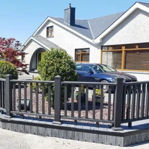 Guardian Composite Hand Rail Balustrade Post & Rail System 1.8m Module - Charcoal