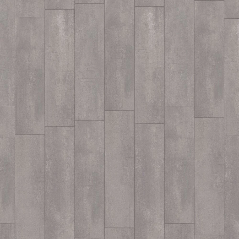 Kaindl AquaPro 8mm Laminate Concrete Art Pearl Grey Tile Flooring - Image 2