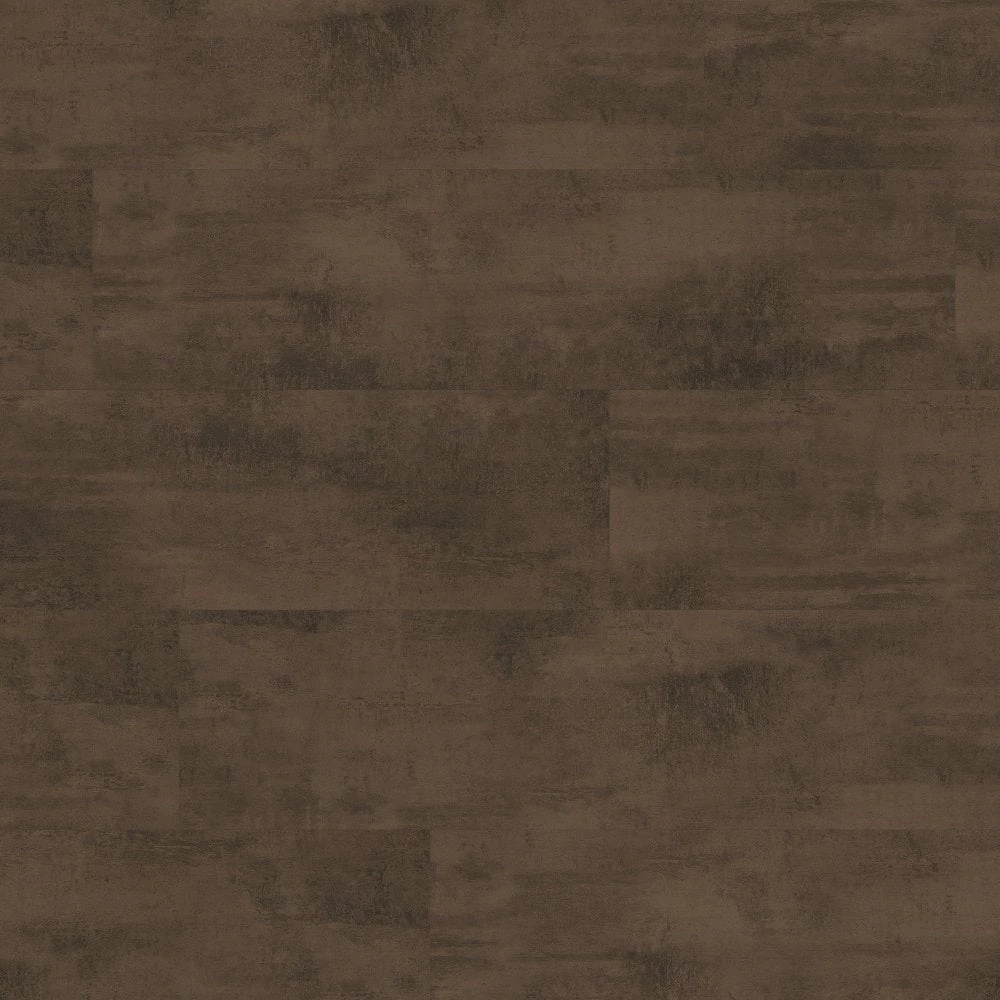 Kaindl AquaPro 8mm Laminate Metal Oxide Dark Brown Tile Flooring - Image 2