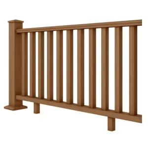 Guardian Composite Hand Rail Balustrade Post & Rail System 1.8m Module - Brown