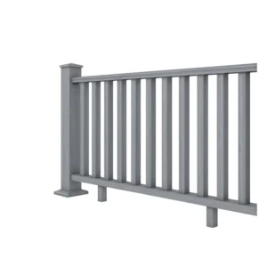 Guardian Composite Hand Rail Balustrade Post & Rail System 1.8m Module - Grey