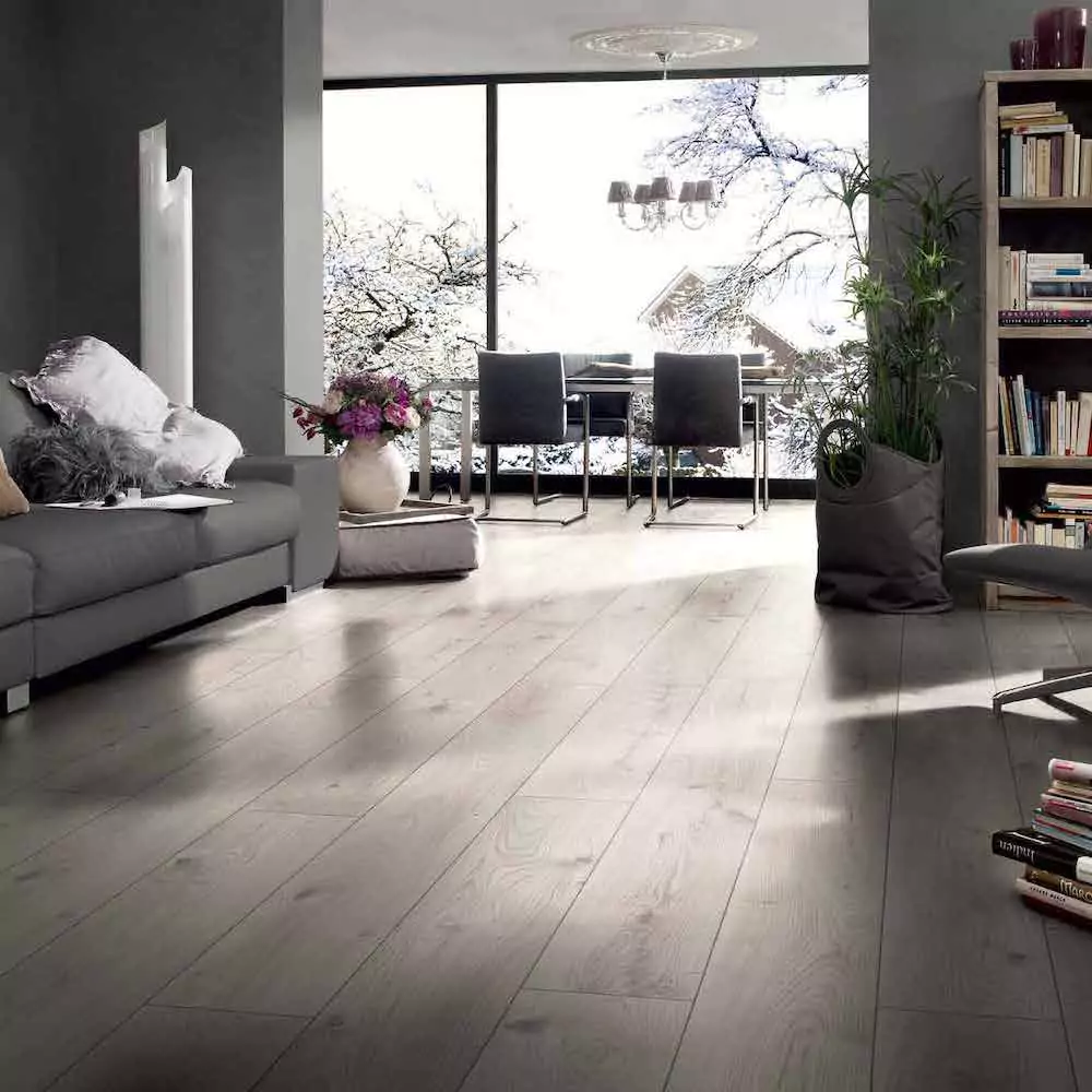 Kronotex Mammut 12mm Laminate Everest Oak White Flooring D3179
