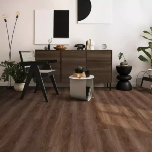 Liberty Floors Impressive 6mm SPC Signature Dark Oak Rigid Vinyl Flooring