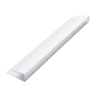 Guardian Wall Panel Accessories 1 Part Edge Trim 7/8mm x 2.7m  White