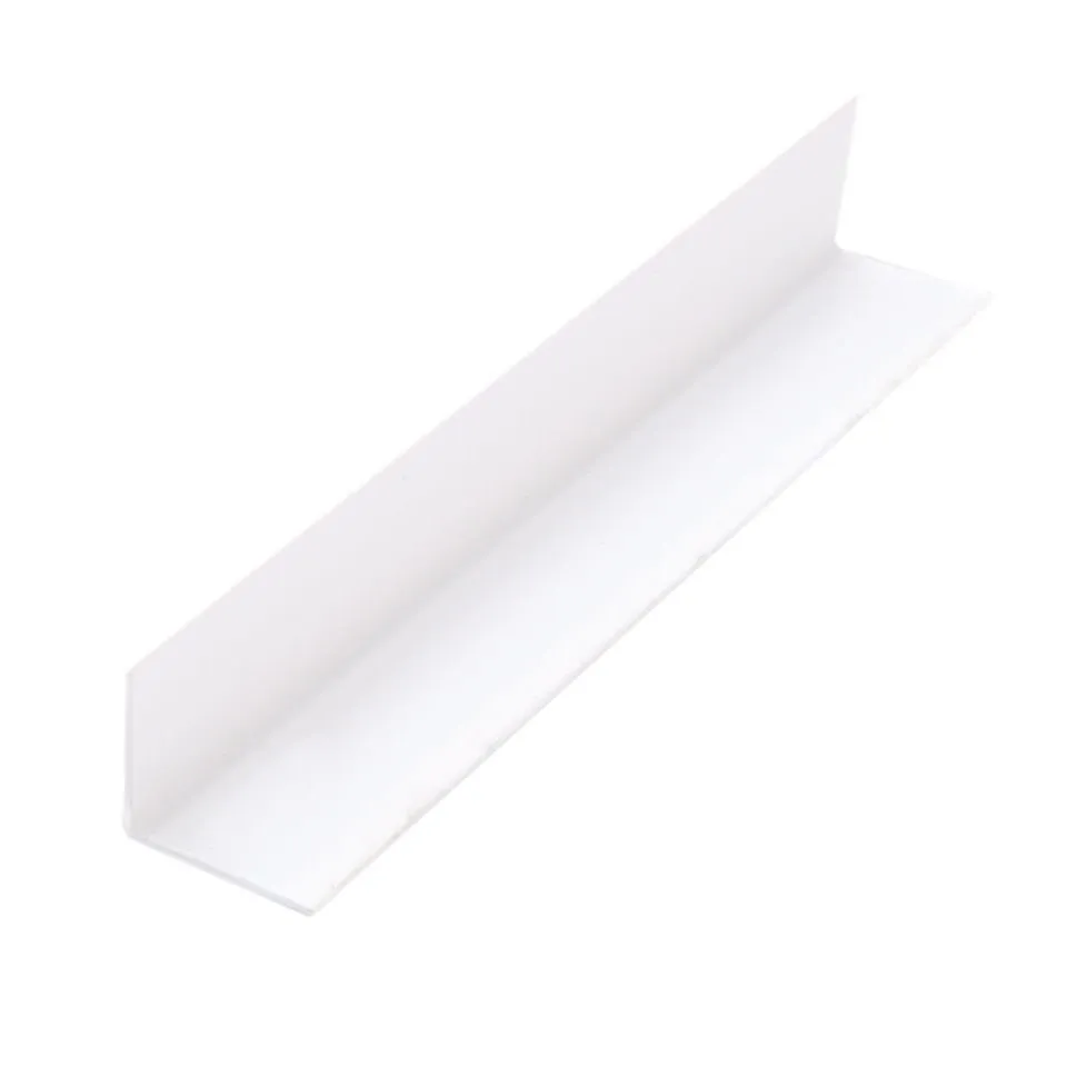 Guardian Wall Panel Accessories Right Angle 15mm x 2.7m White