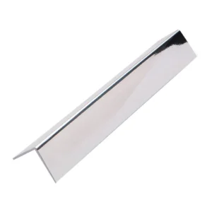 Guardian Wall Panel Accessories Right Angle  25mm x 2.7m Chrome