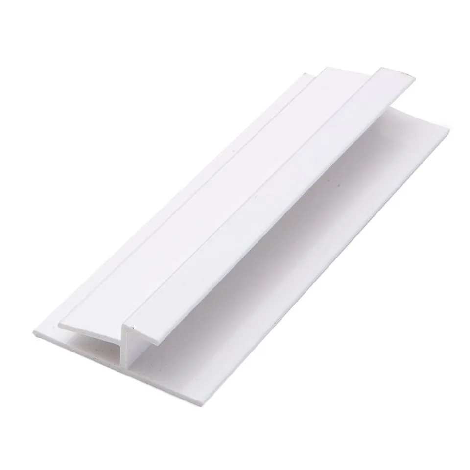 Guardian Wall Panel Accessories Floor / Wall Joint Trim 4/10mm x 2.5m White