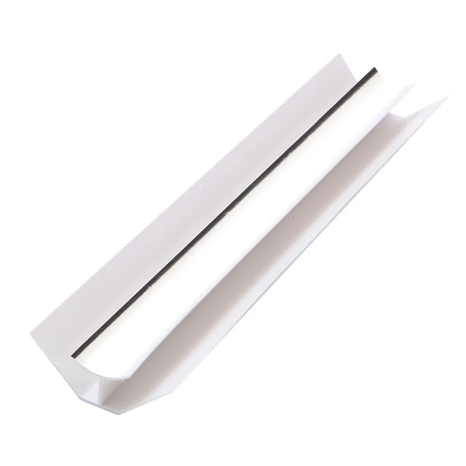 Guardian Wall Panel Accessories Internal Corner Trim 8mm x 2.7m Chrome