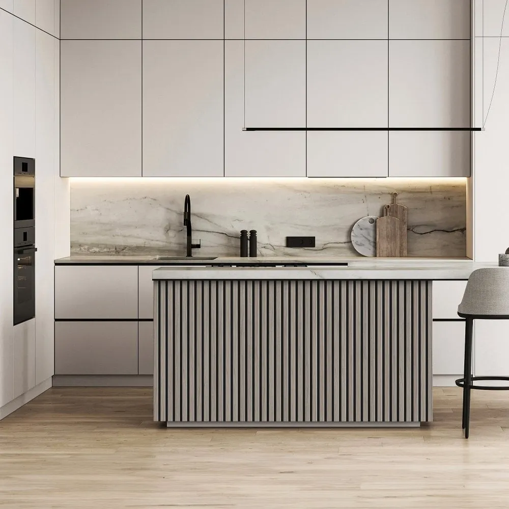 Liberty Elevation Acoustic Wall Panelling 600 x 1200mm Light Grey