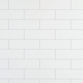 Guardian Neptune Grout Line 1000X2400mm White London Tile Matt