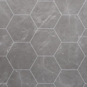 Guardian Neptune Grout Line 1000X2400mm Lunar Stone Hexagon Tile Matt