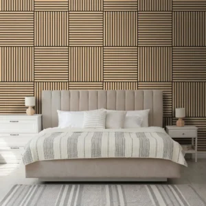 Liberty Elevation Acoustic Wall Panelling 600 x 600mm Oak