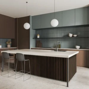 Liberty Elevation Acoustic Wall Panelling 600 x 1200mm Walnut