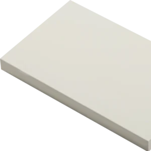 Mariz Pure White 3050 x 640 x 12mm Worktop w/ 1.5 Designer Bowl Stainless Steel Undermount Sink 10mm Radius RHB