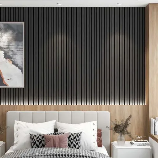 Guardian Acoustic Wall Panels Ebony 600 x 2400mm (2 Pack)