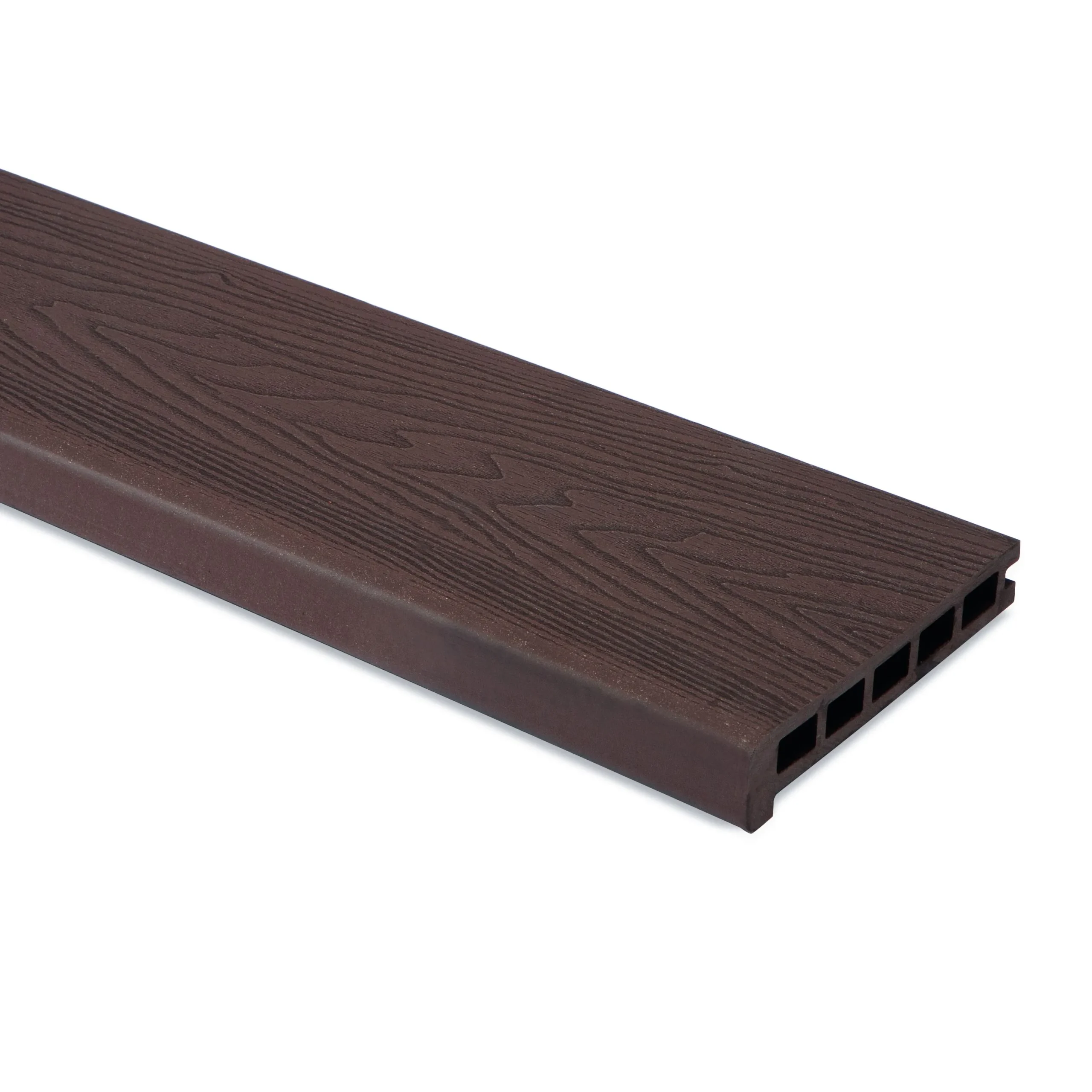 Suelo Composite Decking Accessories Bullnose Starter Board 3600 x 185 x 25mm – Brown