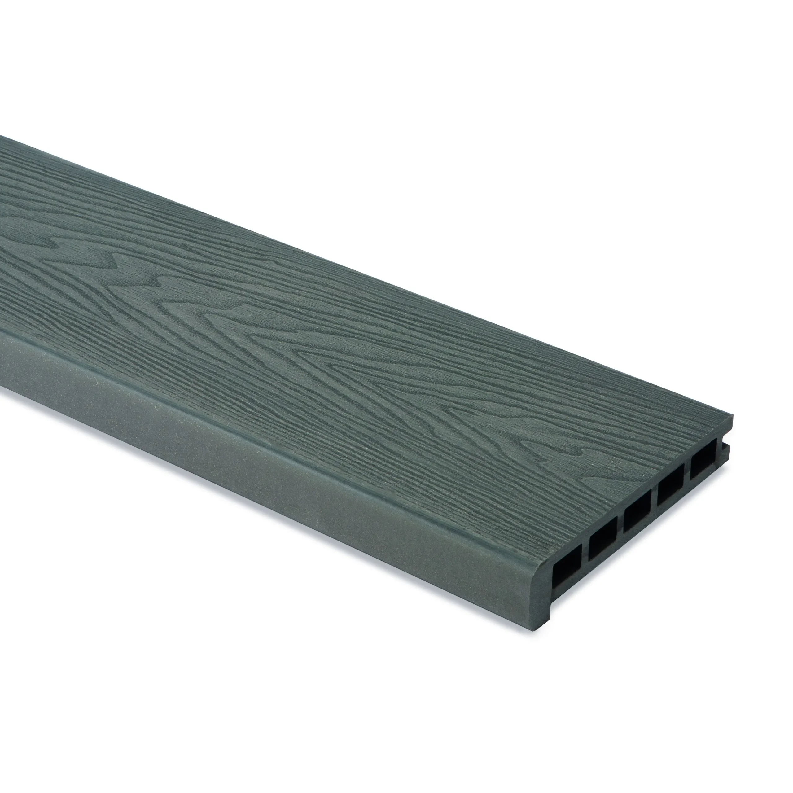 Suelo Composite Decking Accessories Bullnose Starter Board 3600 x 185 x 25mm – Grey - Image 2