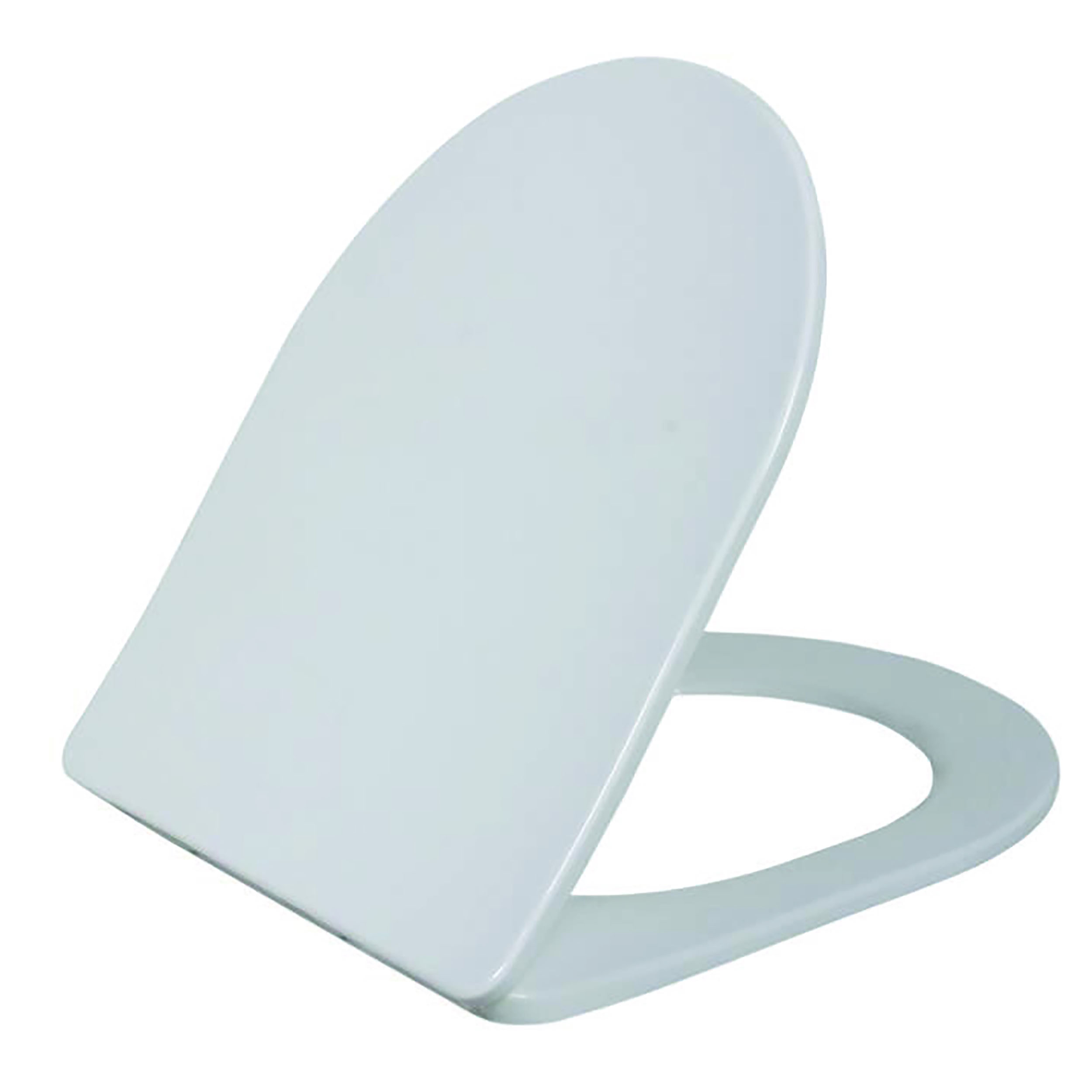 Scudo Deia Rimless Comfort Height BTW Pan and Seat - White - Image 4