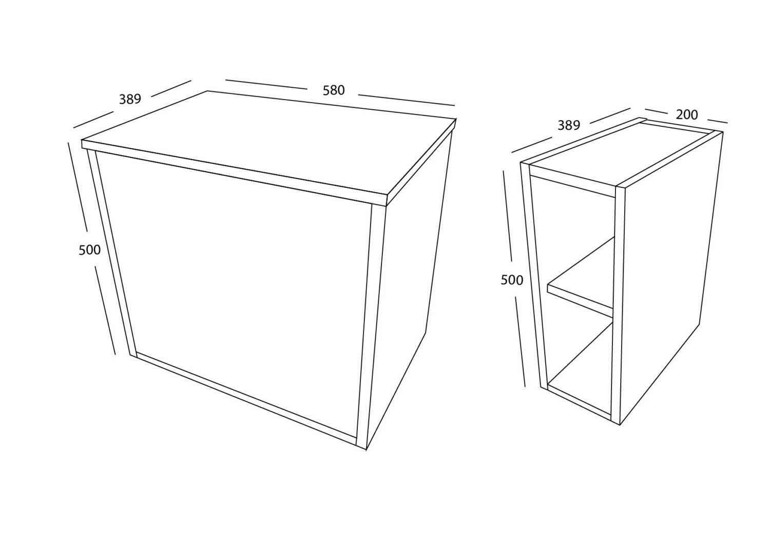 Scudo Alfie 800mm Fluted Vanity Unit Kit With Worktop, Side Unit, Sit On Basin - Reed Green - Image 7