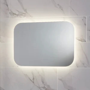 Scudo Aura 800mm x 600mm LED Mirror w/ Demister Pad
